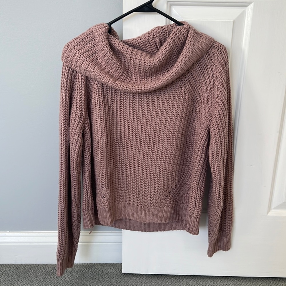 Pink Rose sweater size large
